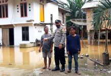 Diguyur Hujan Selama Tiga Hari, Waspada Banjir di Kecamatan Mandiangin