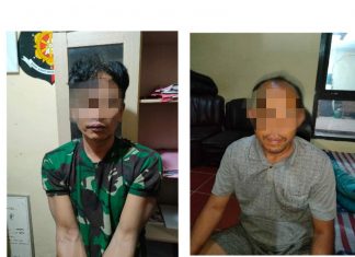 Polisi Amankan Dua Pria Kepergok Curi Kabel Tower