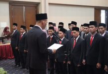 Bawaslu Bungo Resmi Melantik 51 Panwaslu Kecamatan Terpilih Pemilu 2024