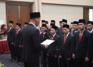 Bawaslu Bungo Resmi Melantik 51 Panwaslu Kecamatan Terpilih Pemilu 2024