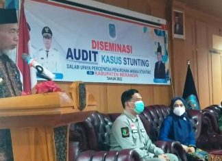 Bupati Merangin Buka Diseminasi Audit Stunting