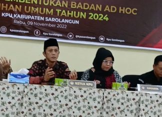 KPU Sosialisasikan Tahapan Badan Ad Hoc