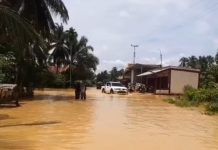 Banjir Pulau Pandan, Intensitas Air Terus Meningkat Warga Masih Bertahan Dirumah
