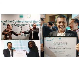 Luar Biasa, Romi Hariyanto Bupati Pertama di Indonesia Terima Ramsar’s Award