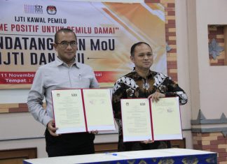 Kawal Pemilu 2024, IJTI Resmi Teken MoU dengan KPU RI