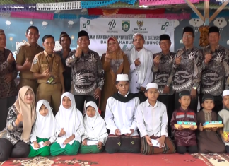 Peringati HUT ke-22 Tahun, Baznas Bungo Adakan Kegiatan Sosial di Ponpes