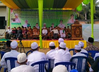 Pj Bupati Sarolangun Henrizal Hadiri Peresmian Ponpes Serambi Mekkah Al-Aziziyah