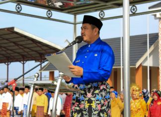 Bupati Bungo Pimpin Upacara Hari Amal Bakti Kemenag ke-77