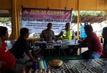 Bersama Masyarakat Binaan, Personil Polsek Tanah Tumbuh Gelar Jumat Curhat