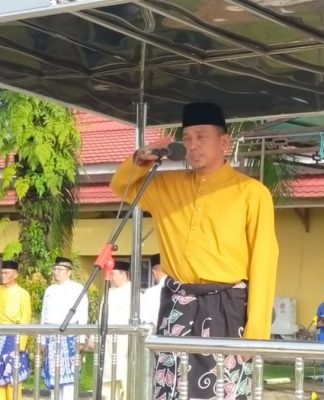 Wabup Apri Jadi Inspektur Upacara Peringatan HUT ke-66 Provinsi Jambi
