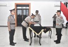 Kapolda Irjen Pol Rusdi Hartono Pimpin Sertijab