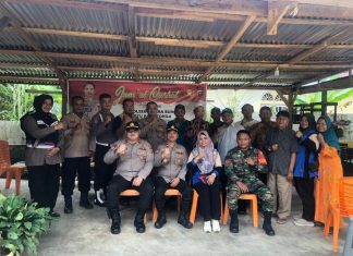 Bersama Masyarakat Binaan, Polsek Muara Bungo Gelar Jumat Curhat