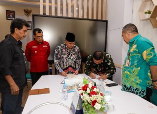 Sekda Bungo Rapat Sosialiasi Rencana Pembangunan Gapura Selamat Datang