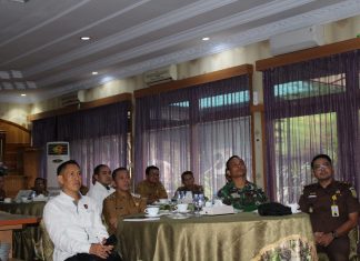 Wabup Bungo Ikuti Rakor Pengendalian Inflasi secara Virtual