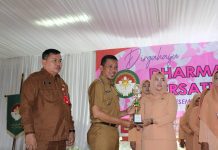 Wabup Bungo Apri Hadiri HUT DWP ke-23