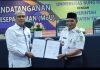 PJ Bupati Tebo H Aspan MOU dengan Tiga Perguruan Tinggi di Sumbar
