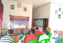 Jumat Curhat Warga Dusun Lubuk Niur Dengan Kapolsek Tanah Tumbuh