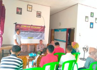 Jumat Curhat Warga Dusun Lubuk Niur Dengan Kapolsek Tanah Tumbuh