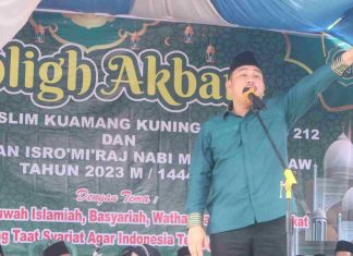 HARMONIS! Bupati Bungo Mashuri Hadiri Pengajian IMKK ke-212