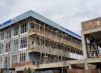 95% Kampus Baru Ummuba Rampung Dikerjakan.