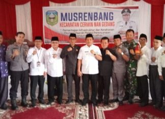 Musrenbang Kecamatan CNG, PjBupati Henrizal Fokus Sektor Pendidikan dan Kesehatan