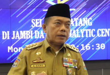 Provinsi Jambi Peringkat ke-6 Realisasi PAD se-Nasional