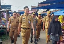 PJ Bupati Muaro Jambi Lakukan Sidak, Pastikan Ketersediaan Sembako Jelang Puasa Ramadhan