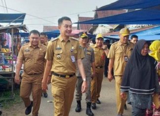 PJ Bupati Muaro Jambi Lakukan Sidak, Pastikan Ketersediaan Sembako Jelang Puasa Ramadhan