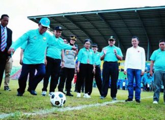 Sepakan Pertama Wagub Sani, Tanda Dimulainya Permainan