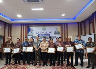 Pj Bupati Bachyuni Serahkan Laporan DPA SKPD TA 2023