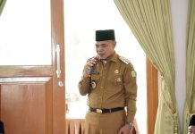 Pj Bupati Aspan Bersama Istri Gelar Yasinan dan Santuni Anak Yatim