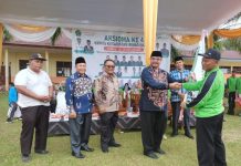 Sekda Tebo Tutup Ajang Kreasi Seni dan Olahraga Madrasah ke-4 Kecamatan Rimbo Bujang