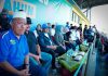 H. Aspan Saksikan Langsung Laga Perdana Kesebelasan Tebo