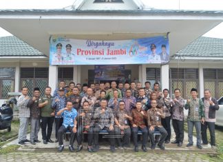 Sekda Budhi Hartono Hadiri Pemilihan Forum Kepala Desa Muaro Jambi
