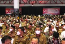 Bupati H Mashuri Ikuti Rakornas Penanggulangan Bencana
