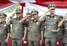 Wabup Apri Hadiri HUT Satpol PP, Satlinmas dan Damkar