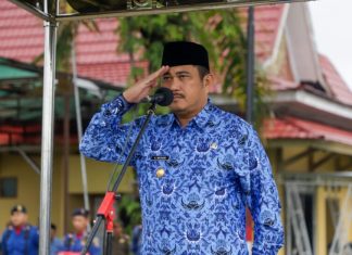HUT Satlinmas dan Damkar, Bupati Bungo Sampaikan Rasa Bangga
