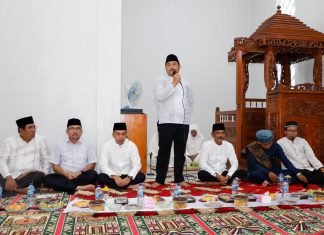 Bupati Bungo Hadiri Pengajian BKMT di Dusun Lubuk Niur