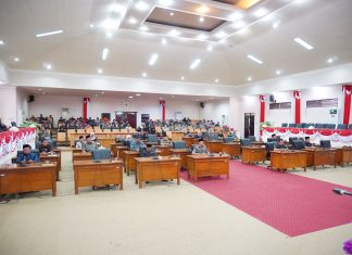 DPRD Tanjabbar Gelar Rapat Paripurna Penyampaian Nota Pengantar LKPJ Tahun Anggaran 2022
