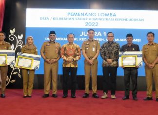 Pj Bupati Bachyuni Hadiri Undangan Pembukaan Rakor Dukcapil Tingkat Provinsi Jambi