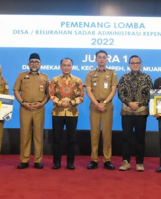 Pj Bupati Bachyuni Hadiri Undangan Pembukaan Rakor Dukcapil Tingkat Provinsi Jambi