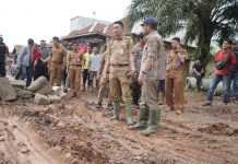 Pj Bupati Muaro Jambi Bachyuni Deliansyah Tinjau Jalan Rusak Maro Sebo