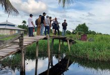 Tinjau Lokasi Banjir, Ketua Komisi II DPRD Tanjab Barat dan OPD Terkait Cari Upaya Penanggulangan