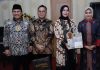 Bupati Bungo Hadiri Pisah Sambut Kajari Bungo