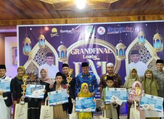 Lomba Da’i Cilik dan Remaja se-Kabupaten Bungo Sukses, Apri Ucapkan Selamat ke Pemenang