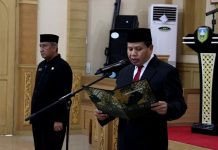 Pj Bupati Henrizal Lantik 18 Jabatan Pimpinan Tinggi di Lingkungan Pemkab Sarolangun