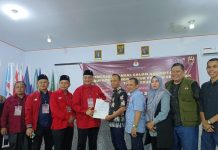 DPC PDI-P Bungo Antar Berkas Bacaleg Pemilu 2024, Dinyatakan Lengkap oleh KPU