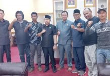 Pimpinan DPRD Tanjab Barat Terima Perwakilan Aksi Damai Tolak Perda RTRW