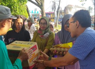 Puluhan Pedagang Korban Kebakaran Dapat Bantuan dari Pemkab Merangin