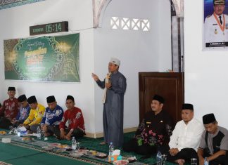 Bupati Bersama Ketua TP PKK Bungo Hadiri Pengajian BKMT di Pasir Putih